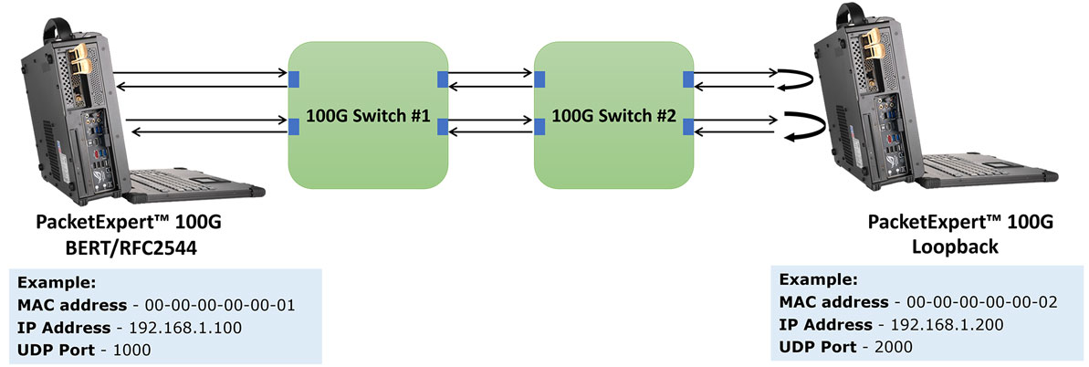 All Port Loopback Testing