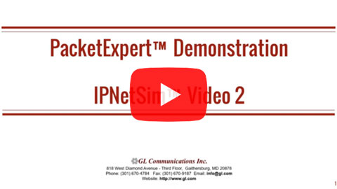 PacketExpert™ - IPNetSim Part-2