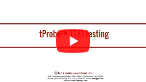 tProbe™ T1E1 Testing
